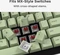 Glorious GPBT Gradient V2 Keycaps, Kunststoff (PBT), Alpine Forest, grün, 135 Tasten, ANSI-US Vorschaubild