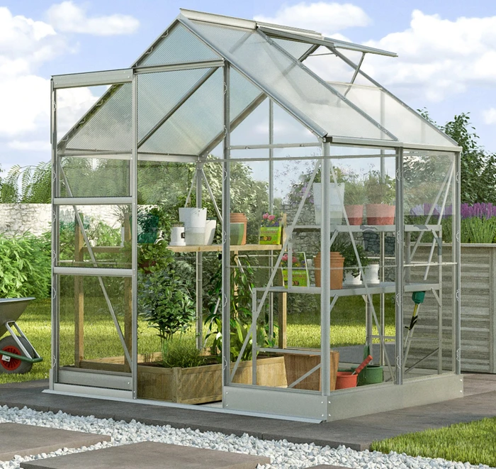 Vitavia Kapitol 2500 ESG/HKP Gewächshaus alu