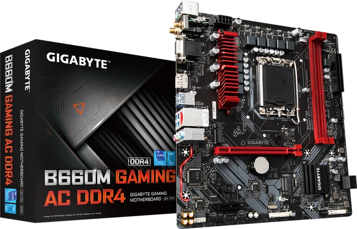 GIGABYTE B660M Gaming AC DDR4 (Intel 1700)