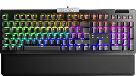 EVGA Z15, LEDs RGB, schwarz, Kailh SPEED Silver, USB, FR (821-W1-15FR-K2)
