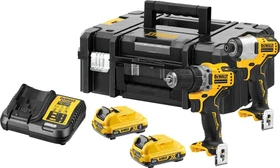 DeWalt DCK2110L2T Akku-Maschinenset inkl. Koffer + 2 Akkus 3.0Ah