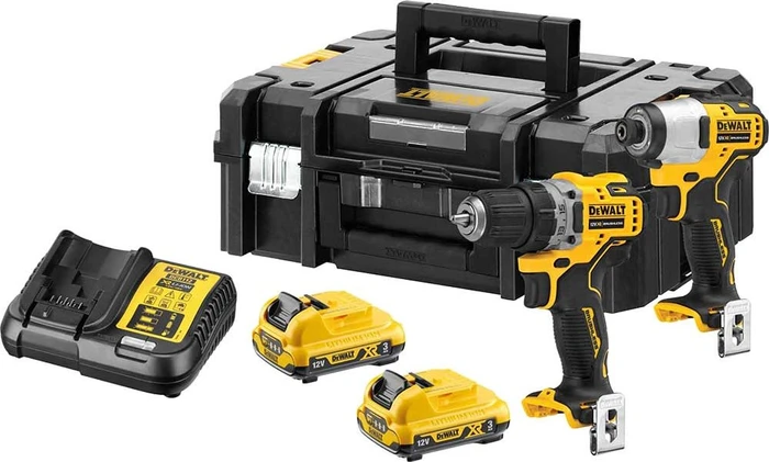 DeWalt DCK2110L2T Akku-Maschinenset inkl. Koffer + 2 Akkus 3.0Ah