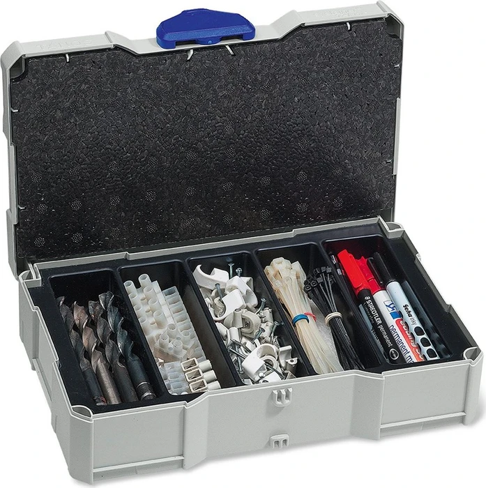 Tanos Systainer Mini T-Loc I Werkzeugkoffer lichtgrau