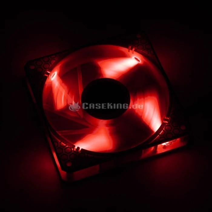 BitFenix Spectre Pro LED weiß/rot, 120mm