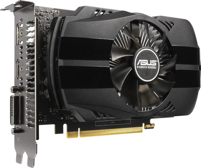 ASUS Phoenix GeForce GTX 1650 OC, PH-GTX1650-O4G, 4GB GDDR5, DVI, HDMI, DP