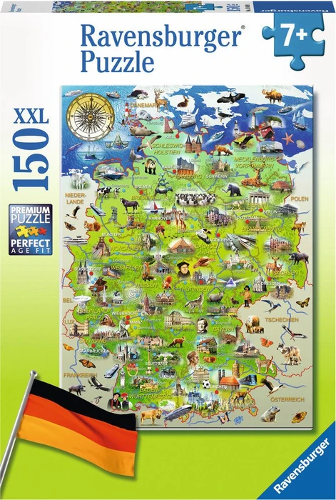 Ravensburger Puzzle Meine Deutschlandkarte