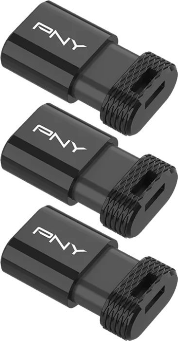 PNY Elite-X Fit Type-C 64GB, USB-C, USB 3.2 Gen 1×1, 3er-Pack