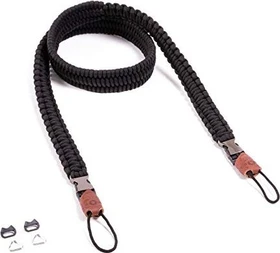C-Rope Kameragurt Traveler aus Paracord 125cm Silent Black