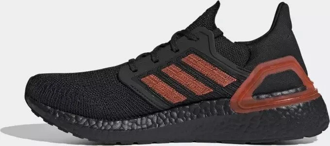 adidas Ultraboost 20 core black/solar red (Herren)