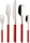 Villeroy & Boch S+ Besteck-Set cranberry, 30-tlg. (1264339053)