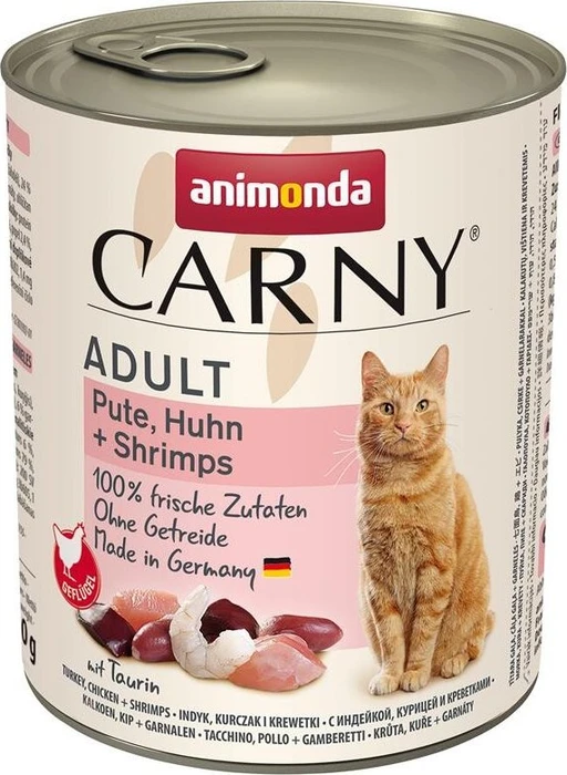 animonda Carny Pute, Huhn und Shrimps, 4.80kg (6x 800g)