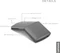 Lenovo Yoga Maus mit Laser-Presenter grau, USB/Bluetooth Vorschaubild
