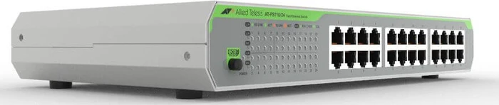 Allied Telesis CentreCOM FS710 Desktop Switch, 24x RJ-45