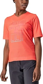 Castelli Trail Tech Trikot kurzarm coral flash (Damen)