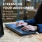 Perixx Periboard-534 Wired Compact Keyboard with Touchpad and USB Hubs, schwarz, USB, US Vorschaubild