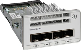 Cisco Gigabit Switch, 4x SFP (C9200-NM-4G)