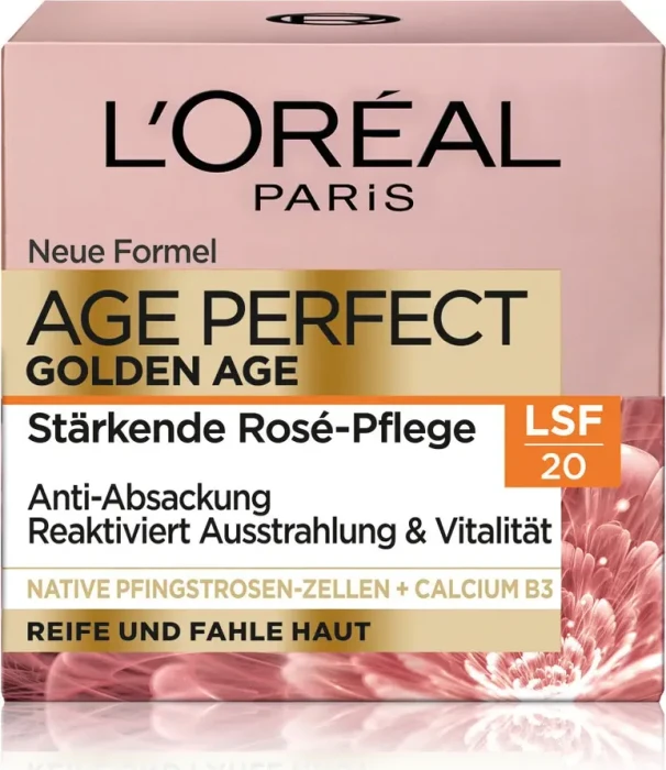 L'Oréal Age Perfect Golden Age Strengthening Rosé Care Tagespflege LSF20, 50ml