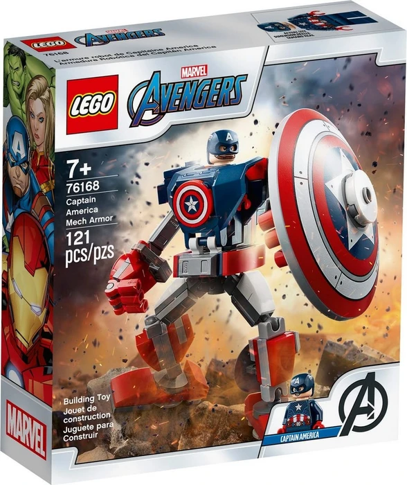 LEGO Marvel Super Heroes Spielset - Captain America Mech
