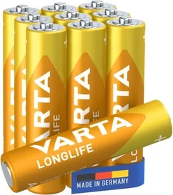 Varta Longlife Micro AAA, 10er-Pack