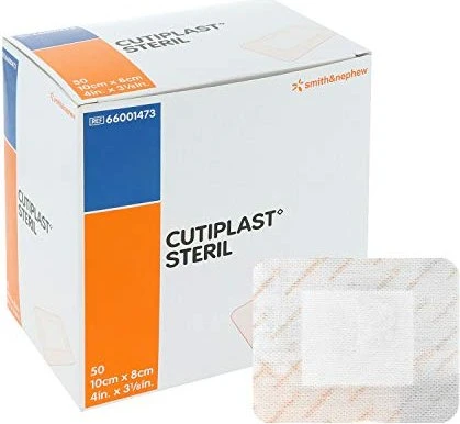 Cutiplast Steril, 8 x 10cm, 50 Stück
