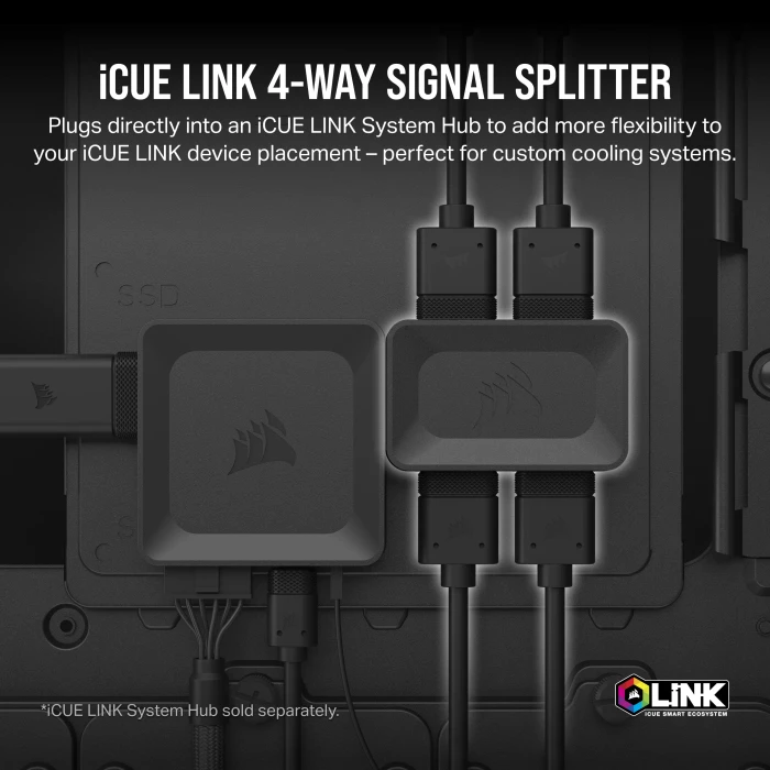Corsair iCUE LINK 4-Wege Splitter