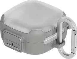 Samsung Pickable Clip Case mit Karabiner für die Galaxy Buds4-Serie grau