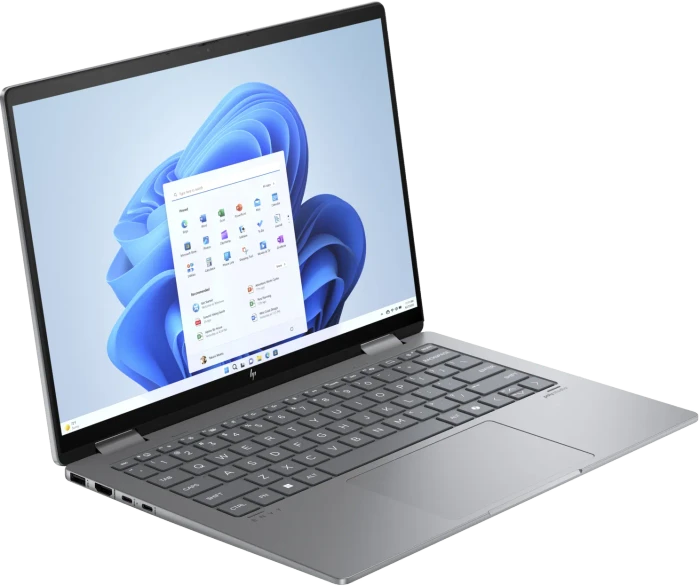 HP Envy x360 2-in-1 14-fa0457ng, Meteor Silver, Ryzen 5 8640HS, 16GB RAM, 512GB SSD, DE