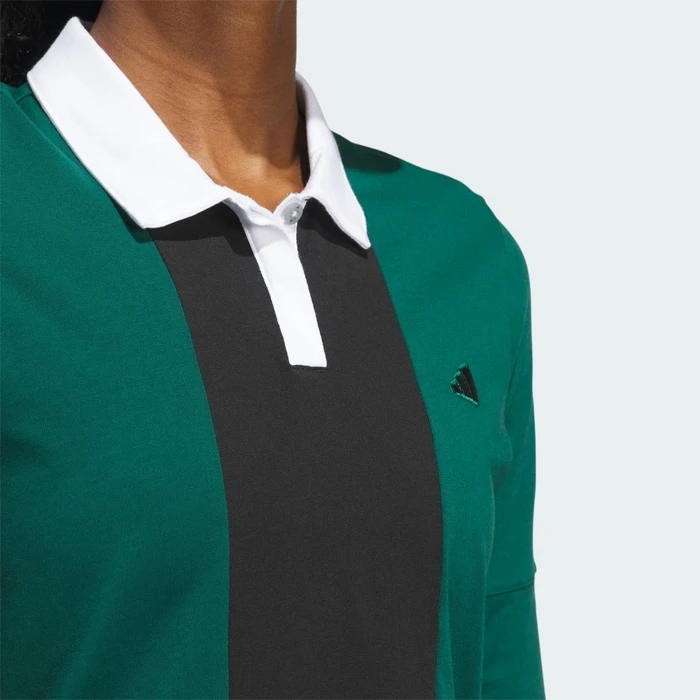 adidas Go-To Poloshirt kurzarm collegiate green (Damen)
