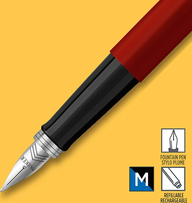 Parker Jotter Originals rot, rechte Hand, mittel