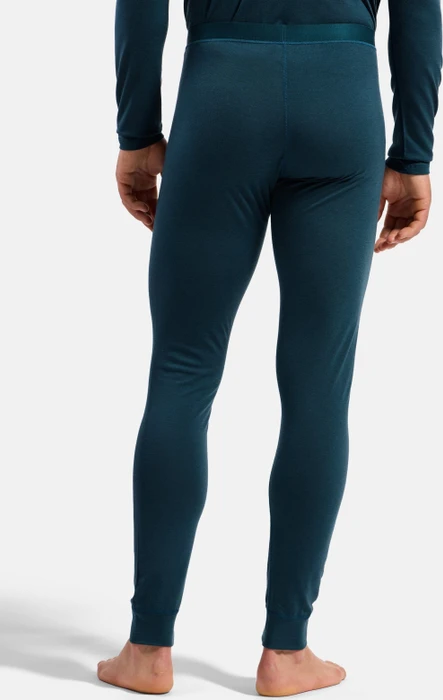 Odlo Natural Merino 160 Base Layer Tights Hose lang reflecting pond (Herren)