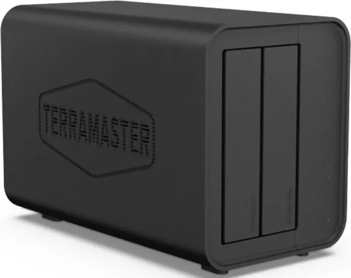 TerraMaster F2-424, Intel N95, 8GB RAM, 2x RJ-45 2.5GBase-T, 1x USB-C 3.1