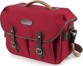 Billingham Hadley One Kameratasche rot/dunkelbraun
