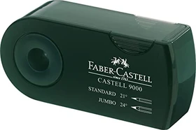 Faber-Castell Castell 9000 Dosenanspitzer 2-fach grün