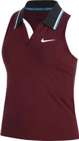 Nike Court Slam Dri-FIT Funktionsshirt ärmellos dark team red/dusty cactus/white (Damen)