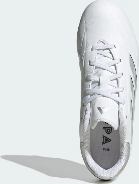adidas Copa Pure II League FG cloud white/silver metallic (Junior)