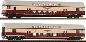 Roco - Spur H0 Personenwagen - Doppelstockwagen Sputnik, DR