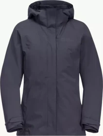 Jack Wolfskin Luntal 3in1 Funktionsjacke graphite (Damen)