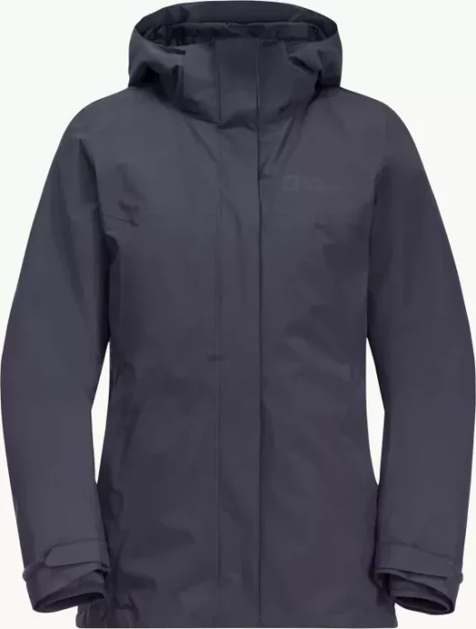 Jack Wolfskin Luntal 3in1 Funktionsjacke graphite (Damen)