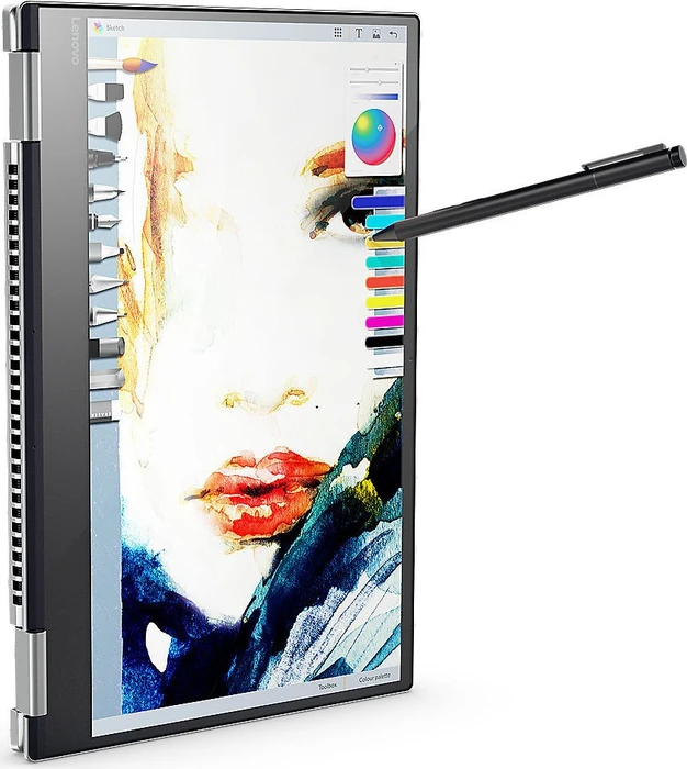 Lenovo Yoga 720-15IKB, Platinum Silver, Core i7-7700HQ, 8GB RAM, 512GB SSD, GeForce GTX 1050, DE