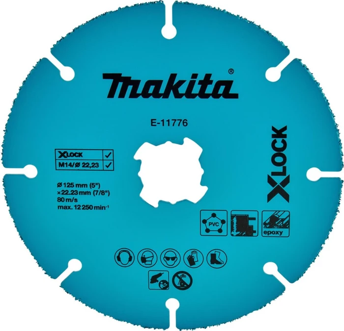 Makita X-LOCK Multi Trennscheibe, 125x2x22.23mm, 1 Stück
