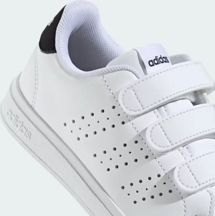 adidas Advantage Base 2.0 cloud white/core black (Junior)