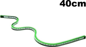 Rumold Flexibles Kurvenlineal 40cm, mit mm-Teilung, grün