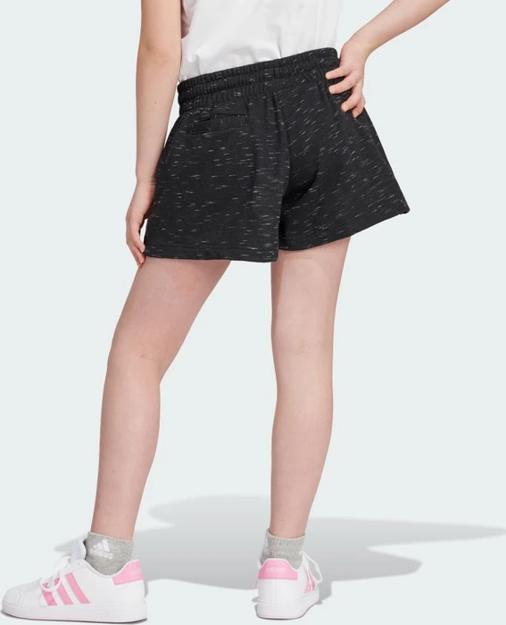 adidas Future Icons Big Logo Shorts black melange/white (Junior)