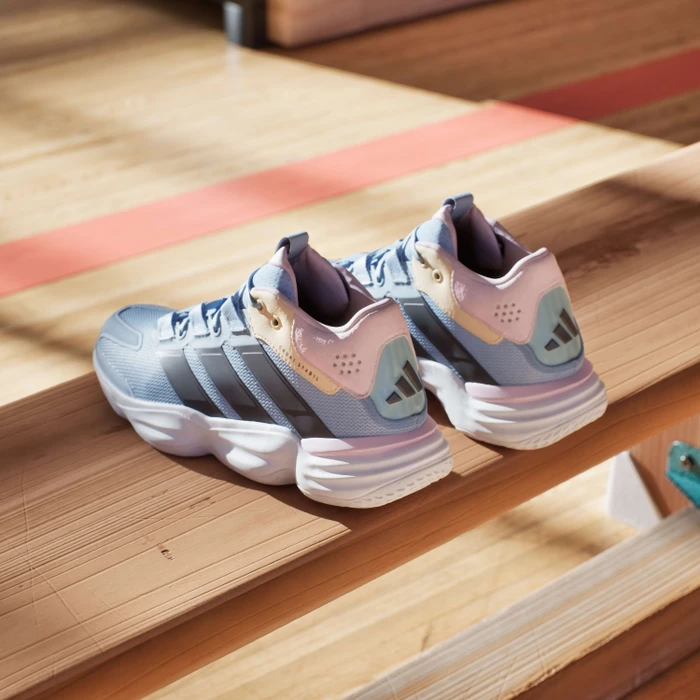 adidas Court Stabil blue/bright royal/team solar orange (Damen)