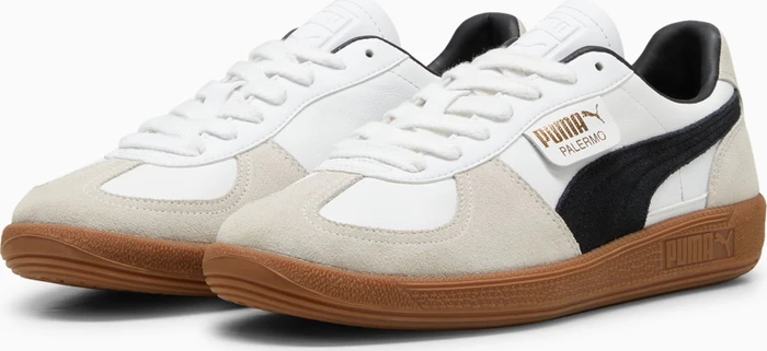 Puma Palermo Leather puma white/vapor gray/gum