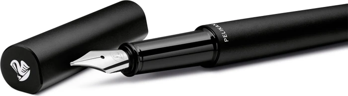 Pelikan Ineo Elements P6 schwarz, rechte Hand, mittel, Etui