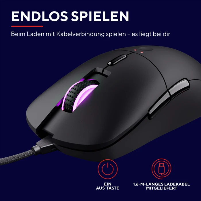 Trust Gaming GXT 980 Redex Wireless Gaming Mouse, USB