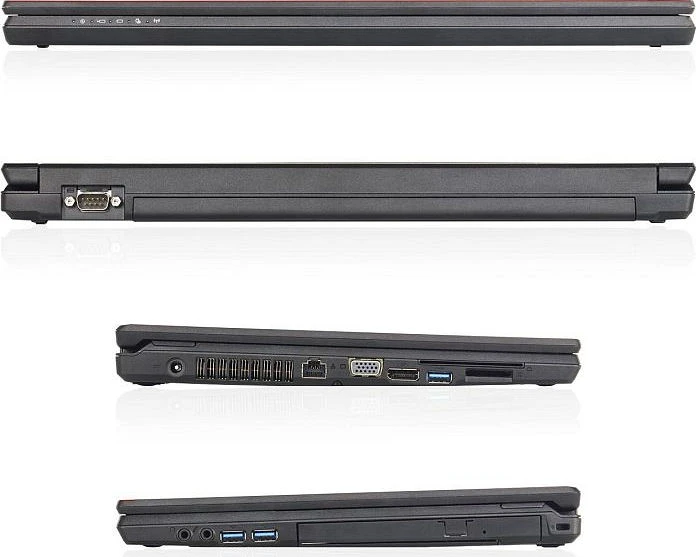Fujitsu Lifebook E554, Core i3-4000M, 4GB RAM, 500GB HDD, DE