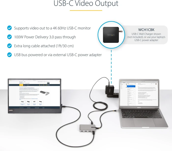 StarTech Video Multiport-Adapter, USB-C 3.1 [Stecker]