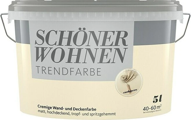 Schöner Wohnen Trendfarben innen cashmere matt, 5l